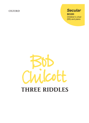 Book cover for Three Riddles
