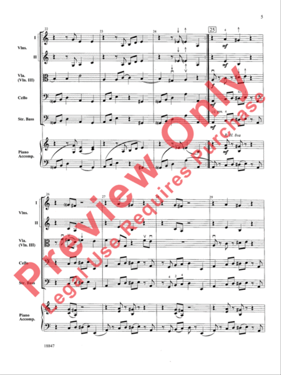 Goblin Dance Goblin Dance String Orchestra scores gallery preview page 6