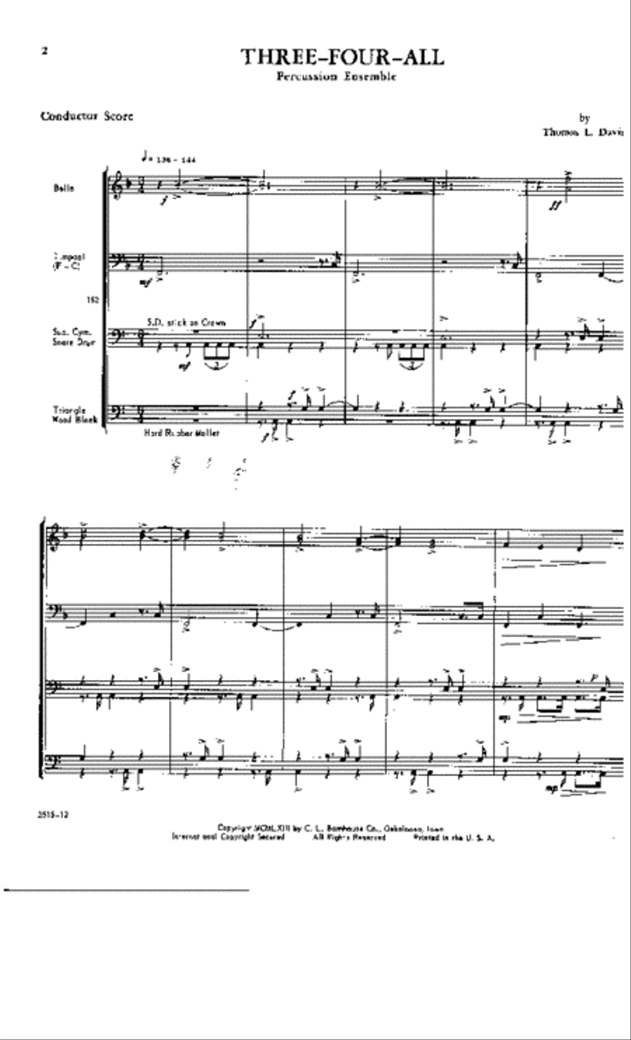 Three-Four-All Score scores gallery preview page 2