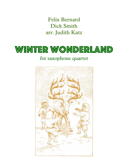 Winter Wonderland - for saxophone quartet image number null