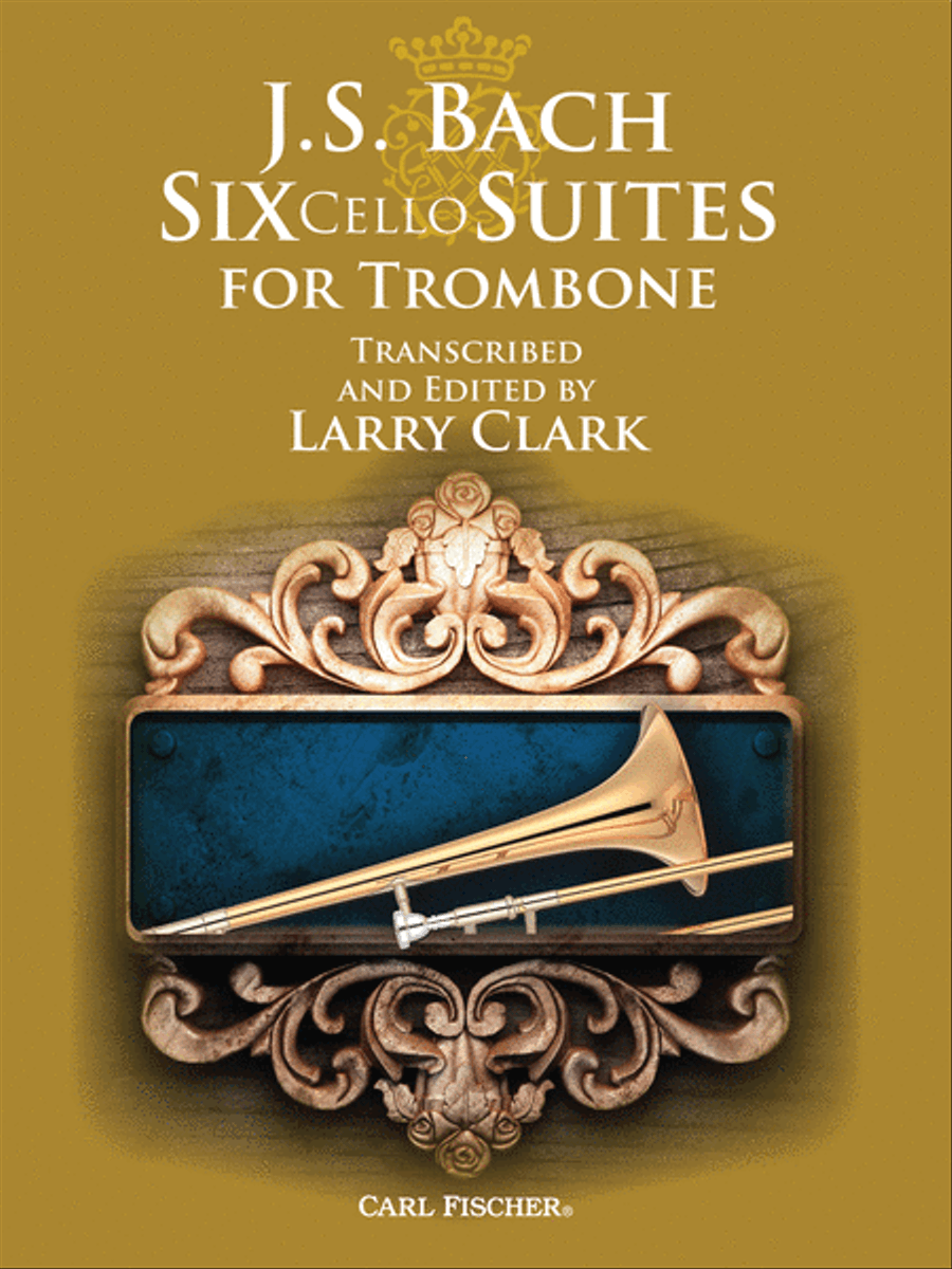 J.S. Bach: Six Cello Suites for Trombone Trombone scores gallery preview page 1