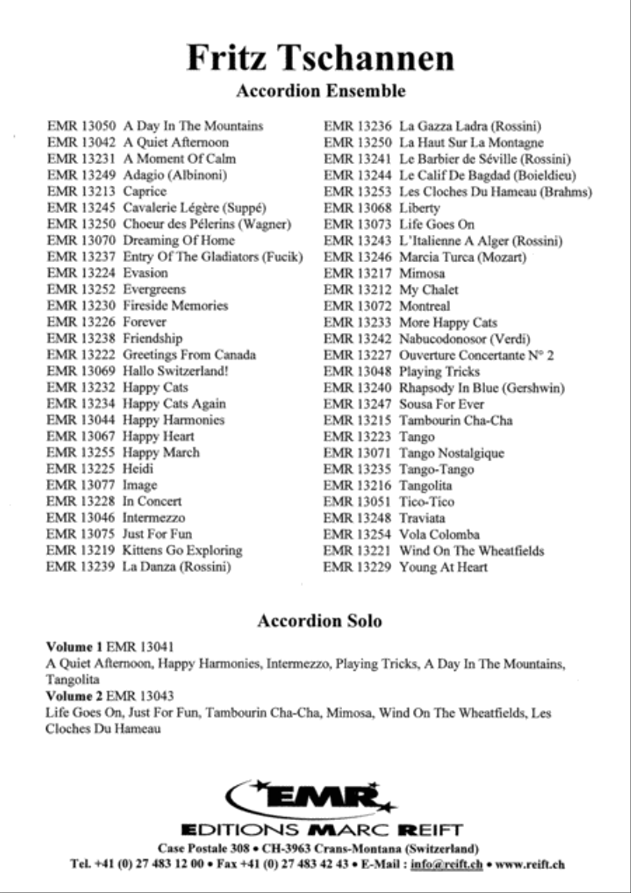 Rhapsody in Blue Accordion scores gallery preview page 15