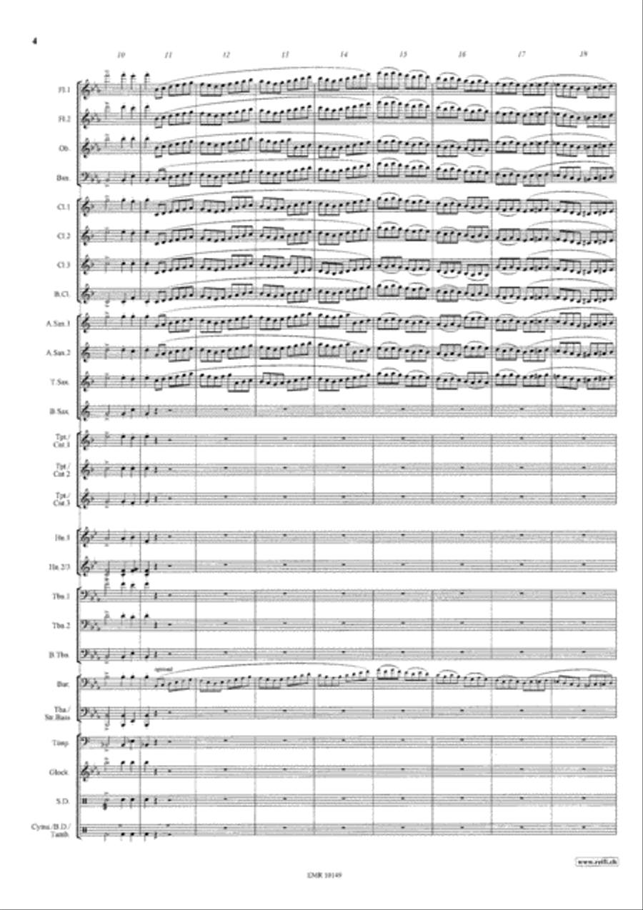 Ruslan And Ludmilla Concert Band scores gallery preview page 5
