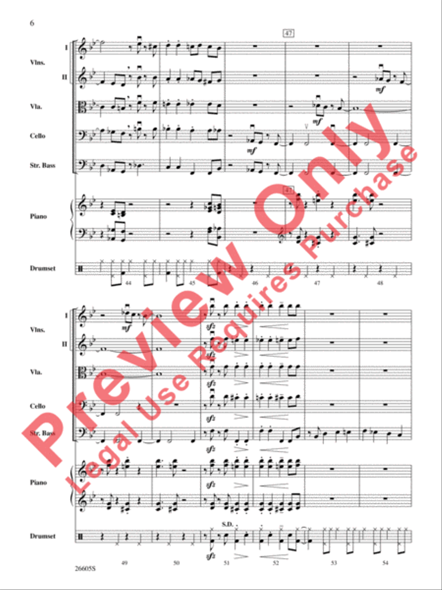 I Got Rhythm String Orchestra scores gallery preview page 7