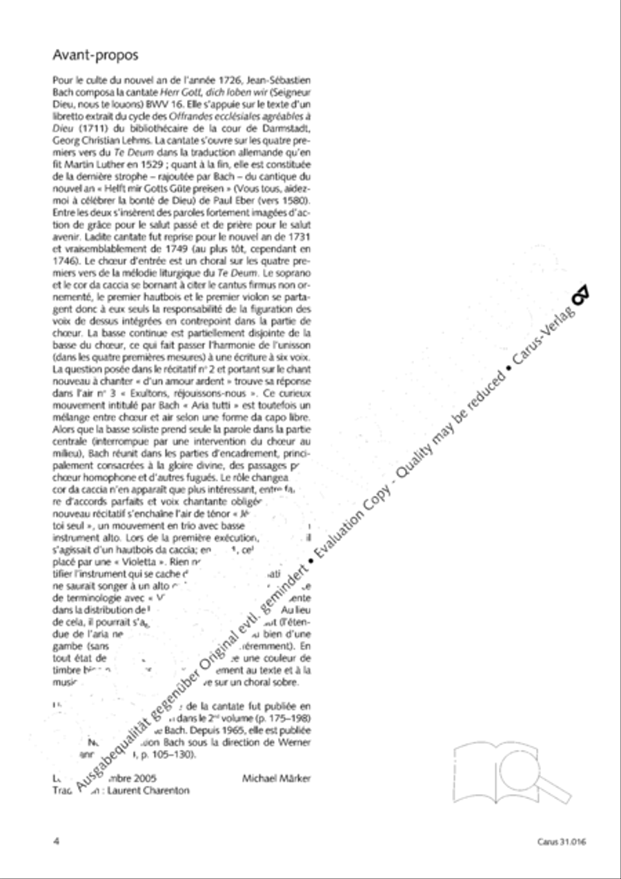 Lord God, thy praise we sing (Herr Gott, dich loben wir) ATB scores gallery preview page 5