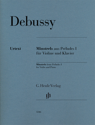 Book cover for Minstrels from Préludes I