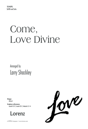 Come, Love Divine