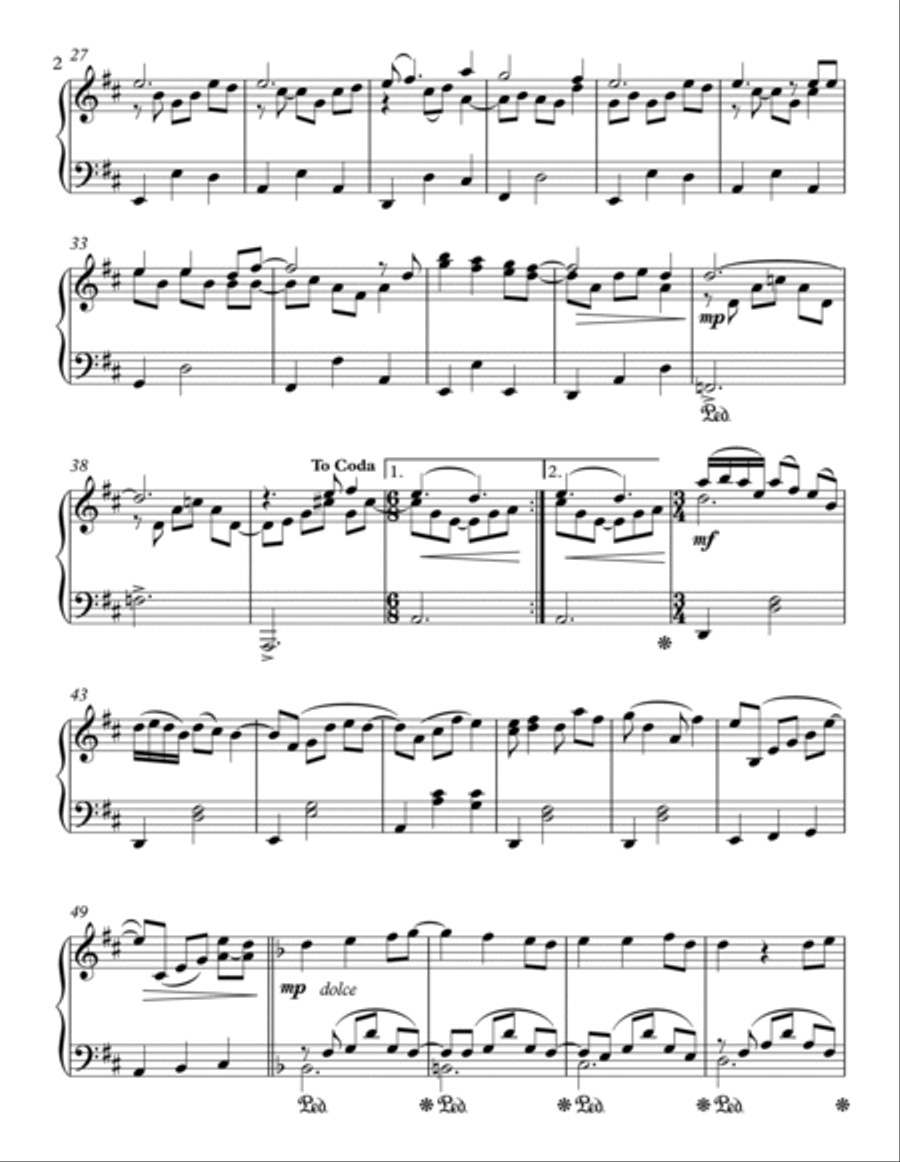 Irish Shores Irish Shores Piano Solo scores gallery preview page 2