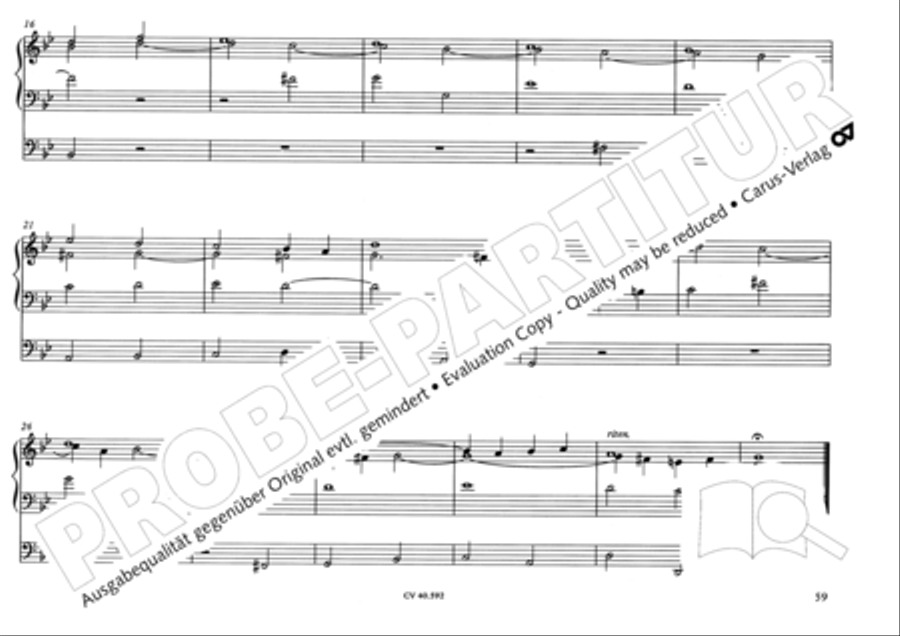 Free Organ Music from the Romantic Period, Vol. II (Freie Orgelmusik der Romantik, Band II) Organ scores gallery preview page 60