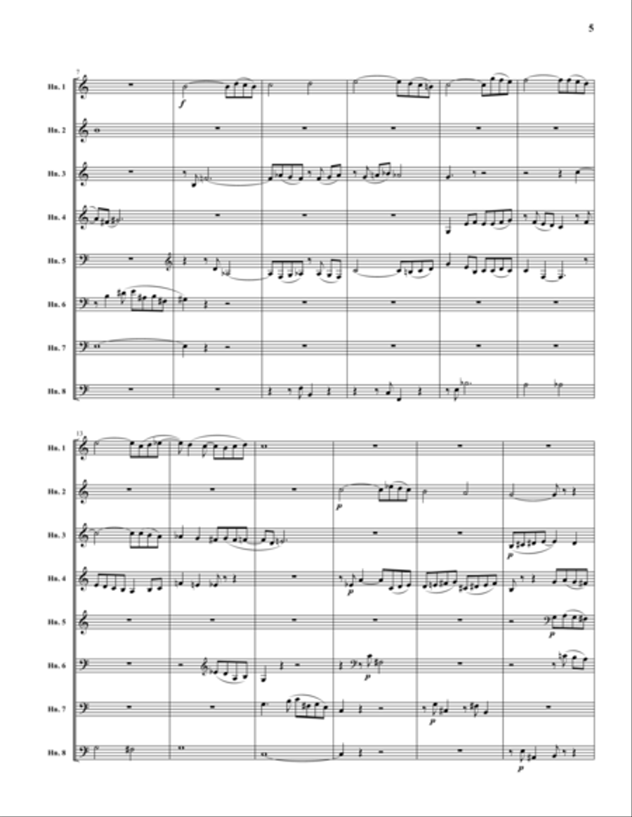 Three Chorale Preludes School and Community scores gallery preview page 5