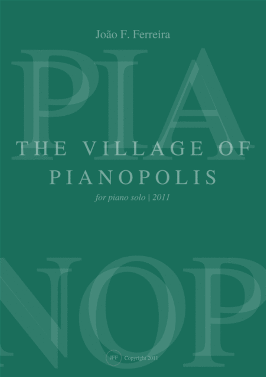 The Village of Pianopolis Piano Method scores gallery preview page 1