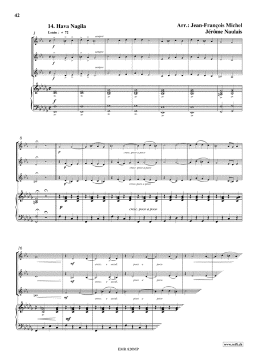 Golden Hits Euphonium Trio scores gallery preview page 16