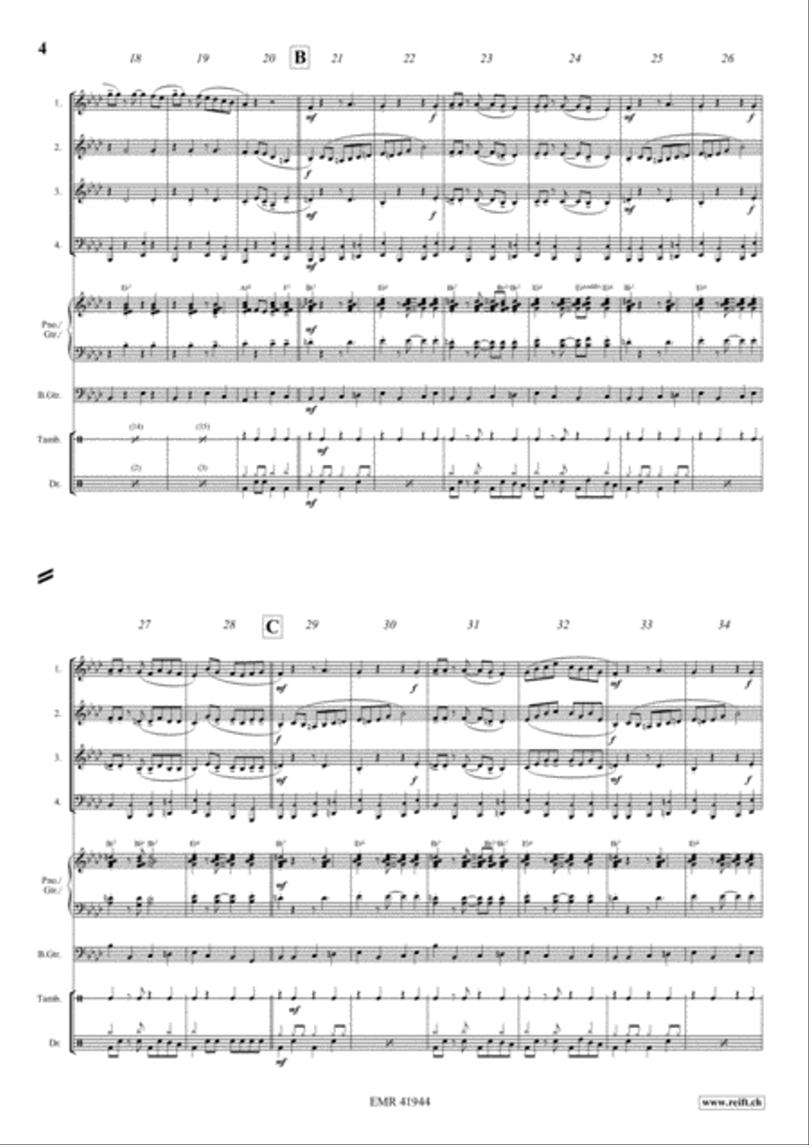 Swingmuckl Bass Guitar scores gallery preview page 4