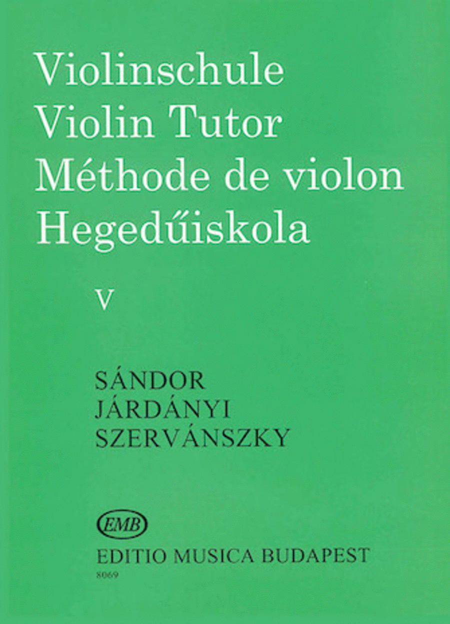 Violin Tutor - Volume 5