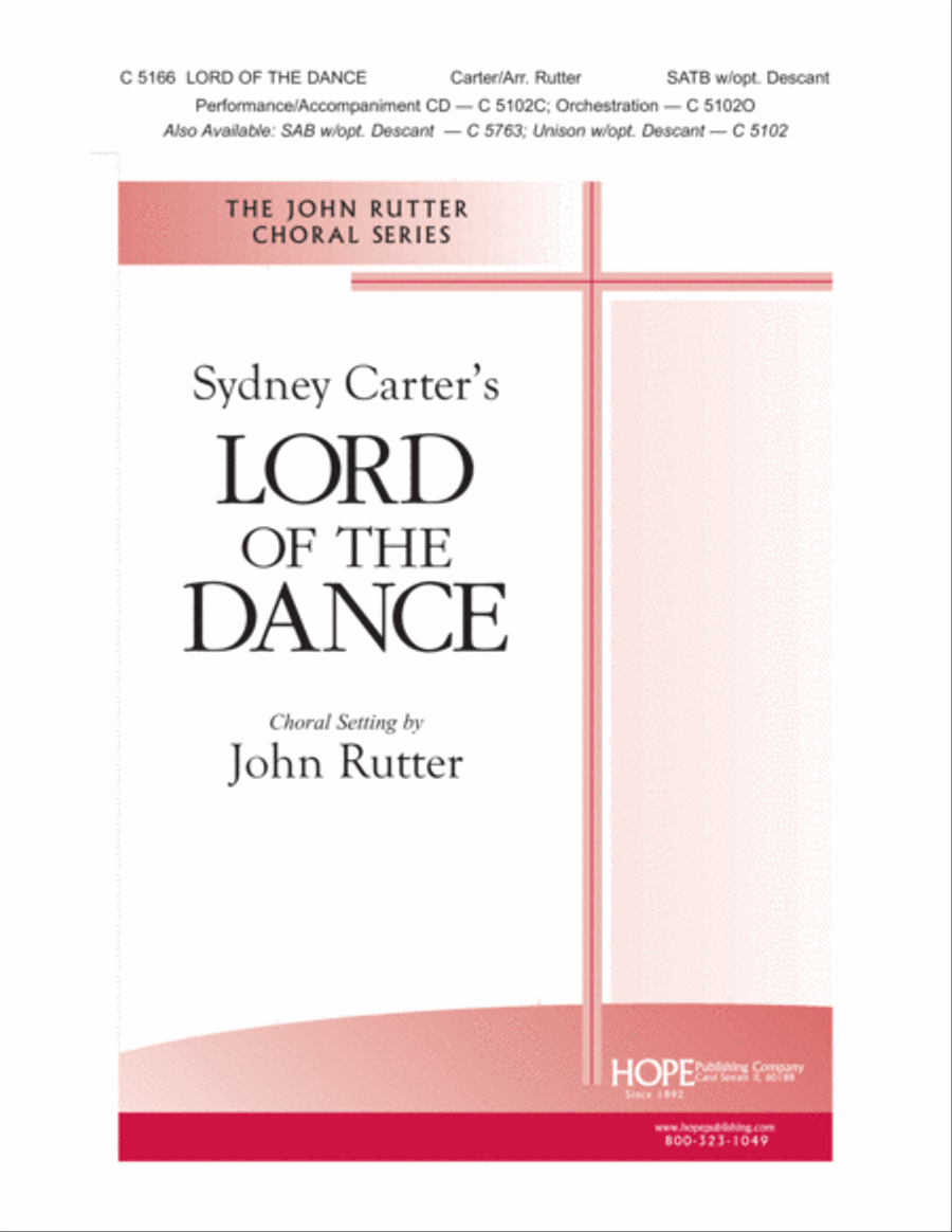 Lord of the Dance 4-Part scores gallery preview page 2