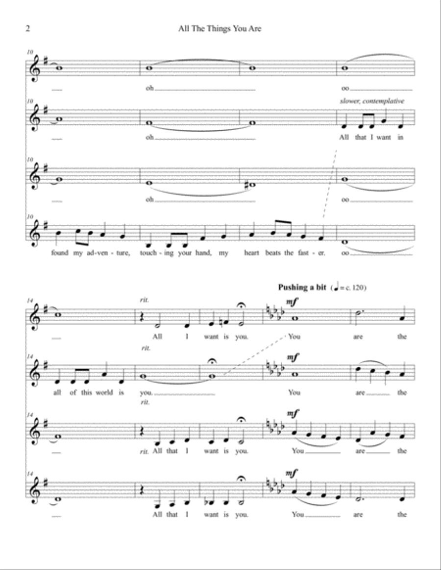 All The Things You Are All The Things You Are SSAA scores gallery preview page 2
