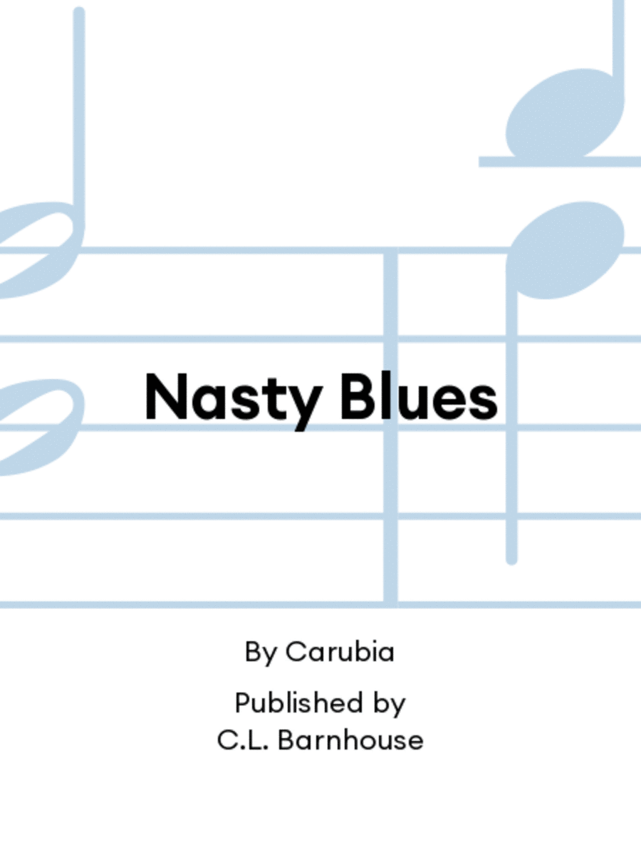 Nasty Blues Jazz Ensemble scores gallery preview page 1