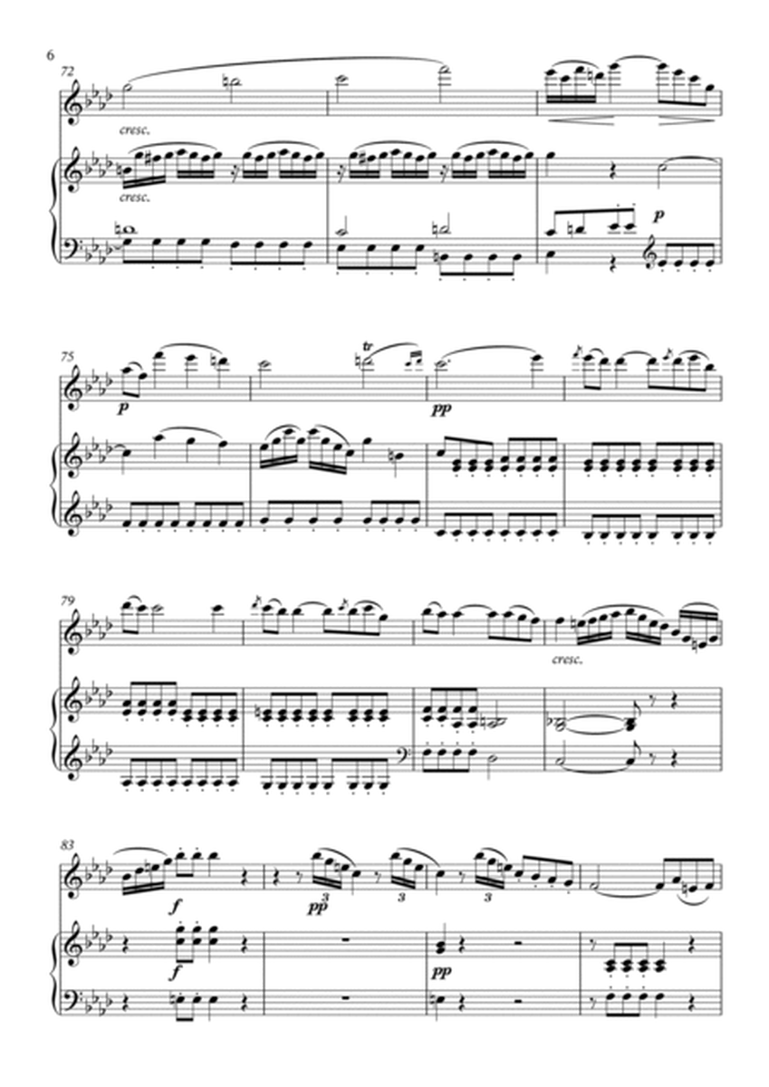 Haydn-String Quartet,Op.20,No.5,mvt.1(for violin and piano)[Full Score only] image number null