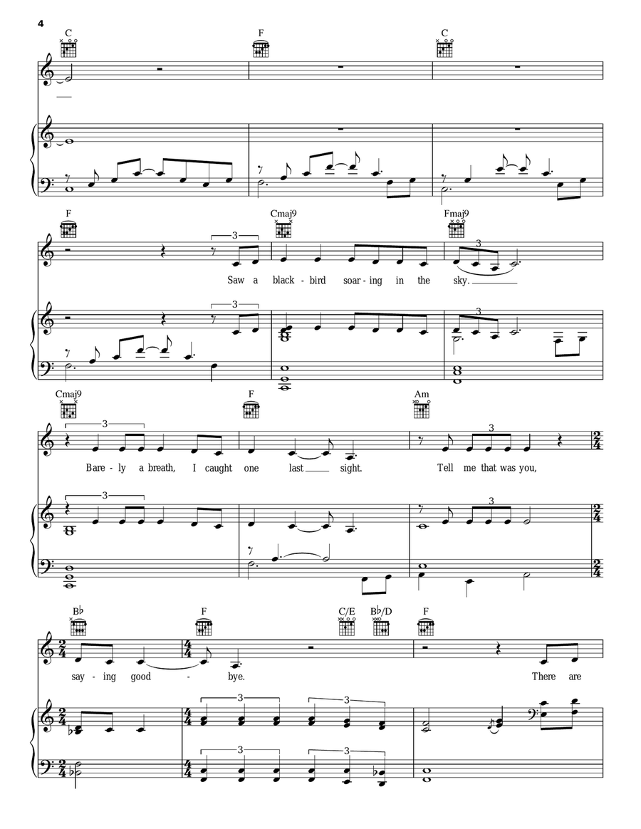 Beam Me Up Acoustic Guitar scores gallery preview page 4