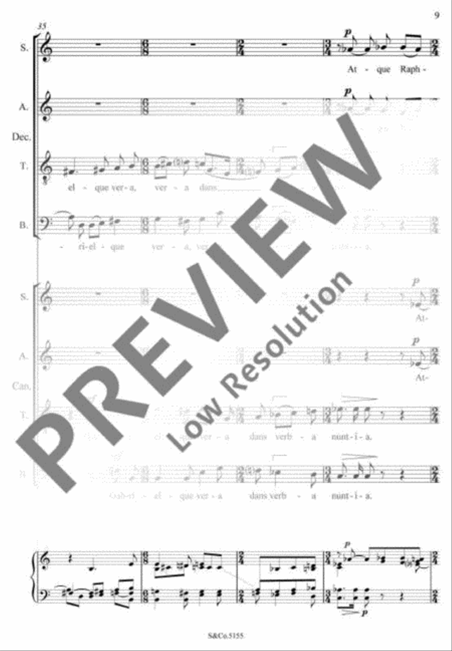 Plebs angelica Plebs angelica A Cappella scores gallery preview page 12