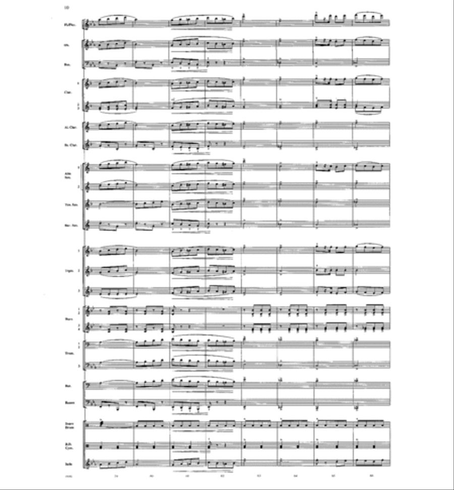 Circus Days Concert Band scores gallery preview page 9