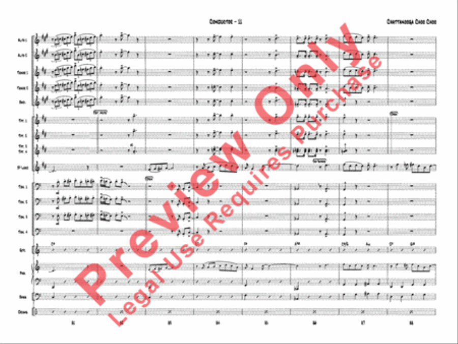 Chattanooga Choo Choo Chattanooga Choo Choo Jazz Ensemble scores gallery preview page 13