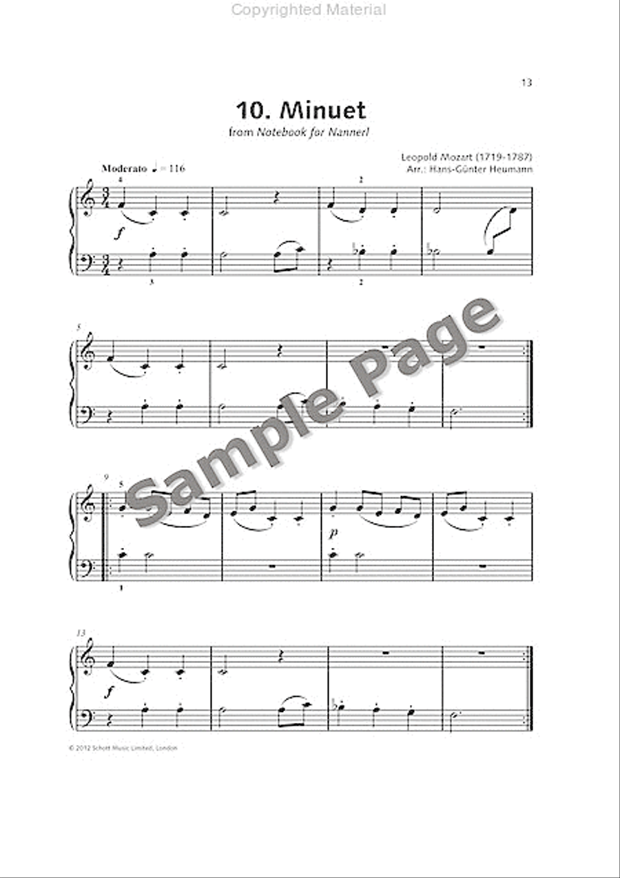 The Classical Piano Method - Repertoire Collection 1 Piano Method scores gallery preview page 14