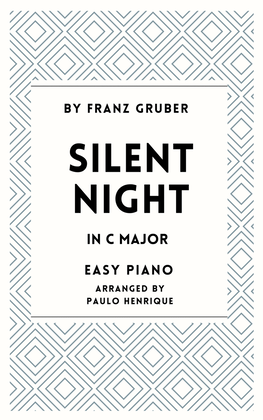 Book cover for Silent Night - Easy Piano - C Major