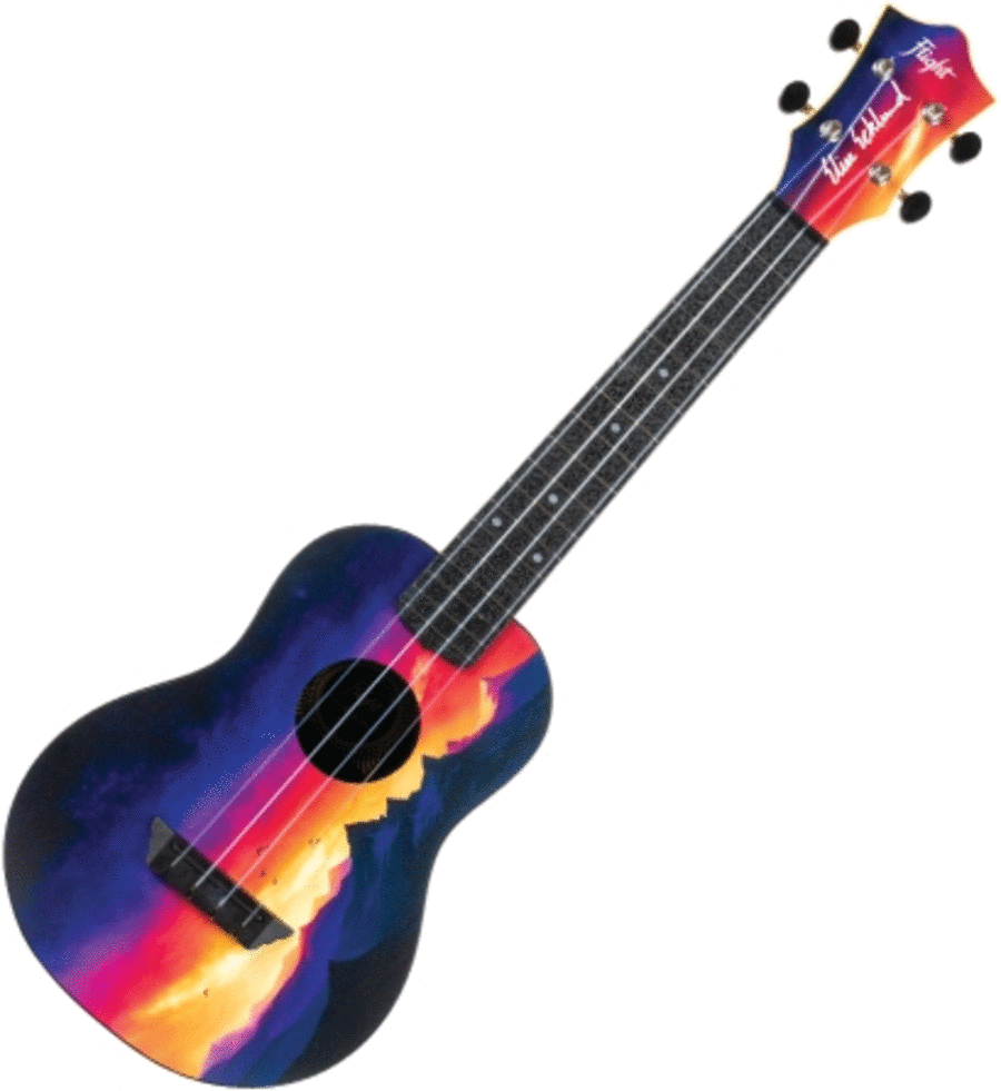 Flight TUC-Sunset Elise Ecklund Travel Concert Ukulele