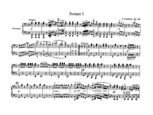 Book cover for Diabelli: Sonatas, Op. 32, 33, 37