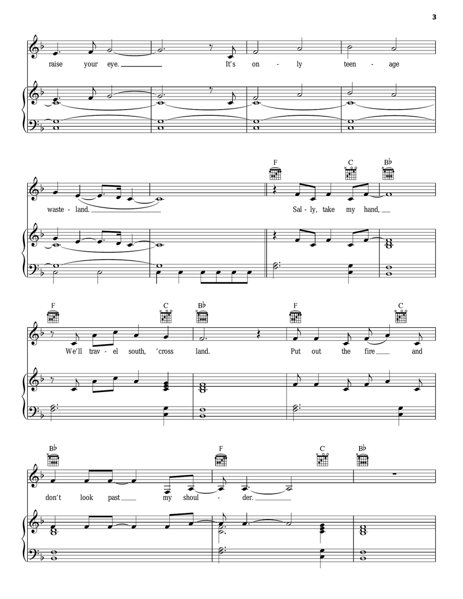 Baba O'Riley Acoustic Guitar scores gallery preview page 3