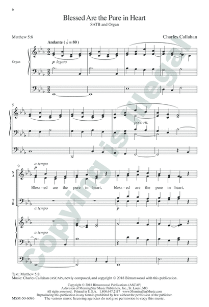 O Come, Let Us Sing to the Lord: Six Short Anthems or Introits image number null