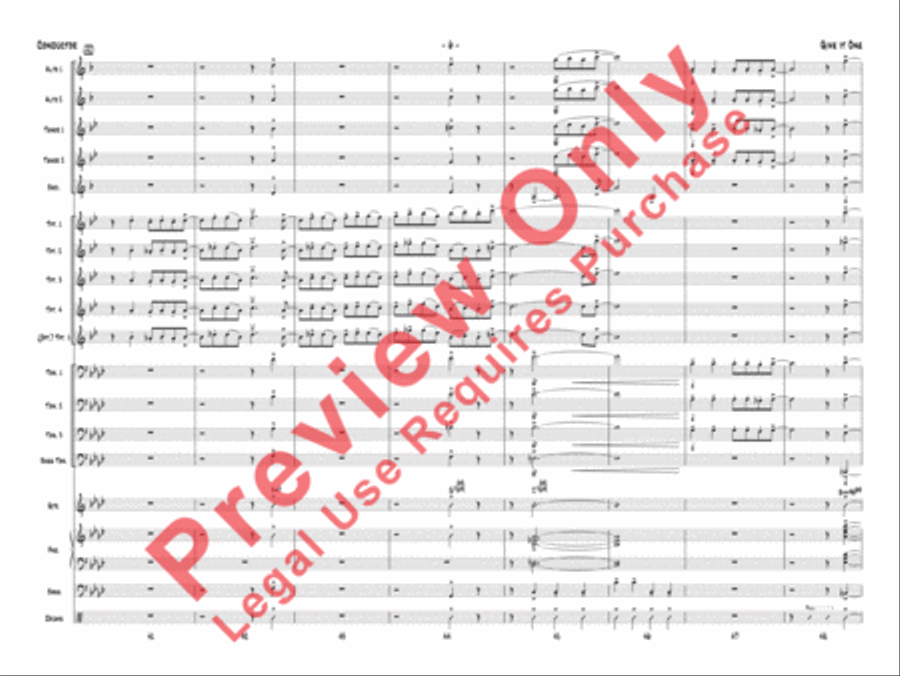 Give It One Give It One Jazz Ensemble scores gallery preview page 7