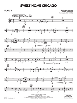 Book cover for Sweet Home Chicago (arr. Rick Stitzel) - Trumpet 3