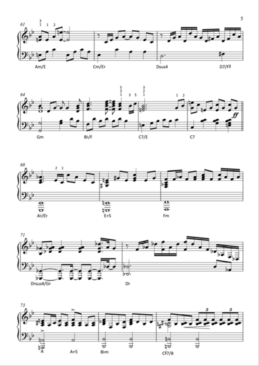 Life On Mars Voice scores gallery preview page 6