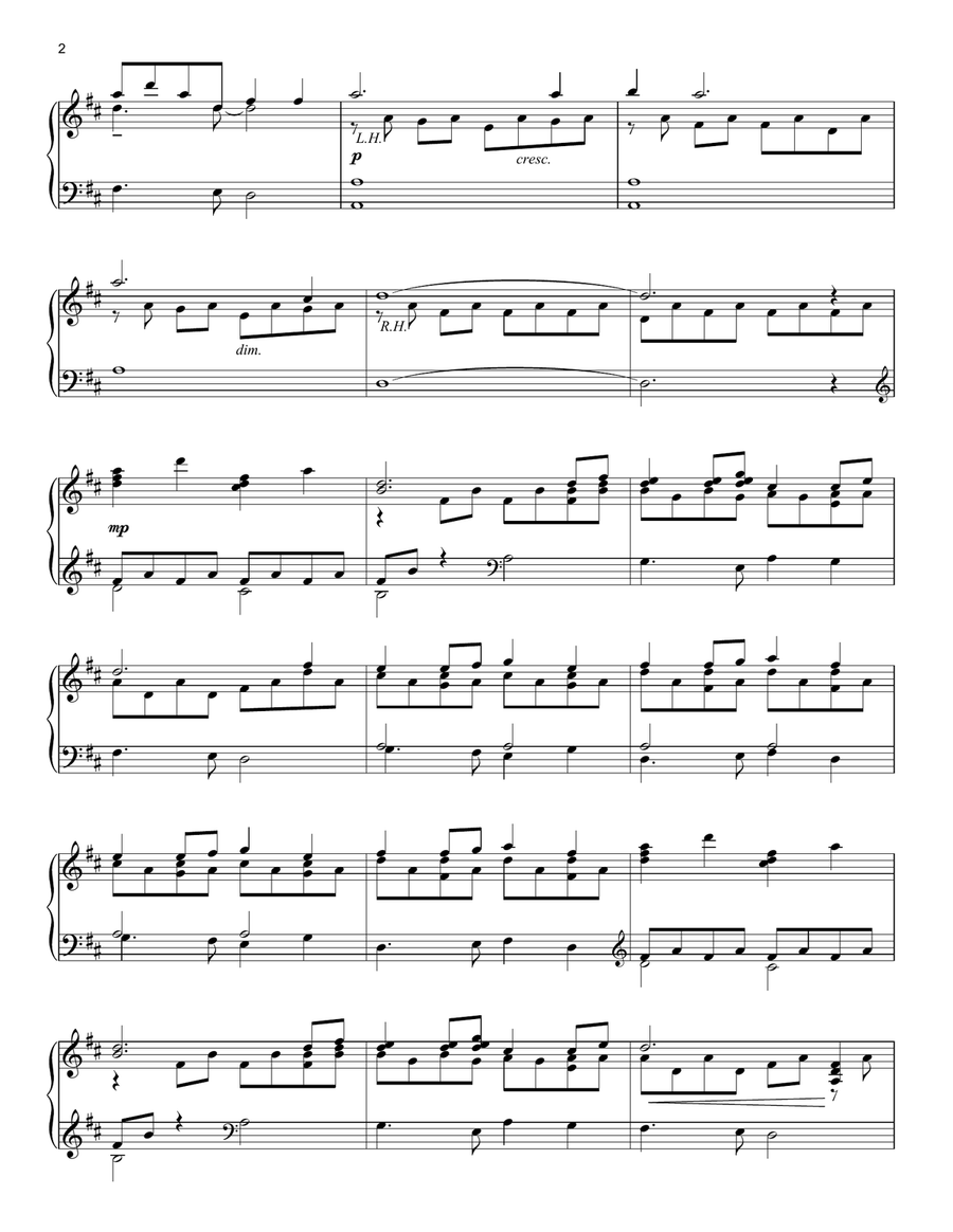Still, Still, Still Still, Still, Still Piano Solo scores gallery preview page 2