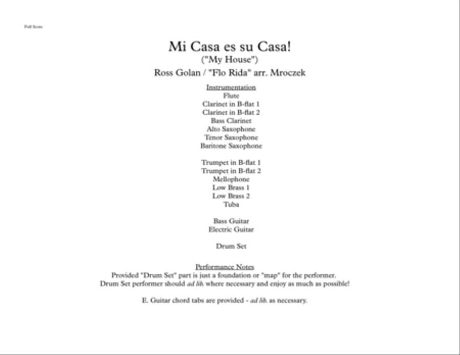 My House School and Community scores gallery preview page 1