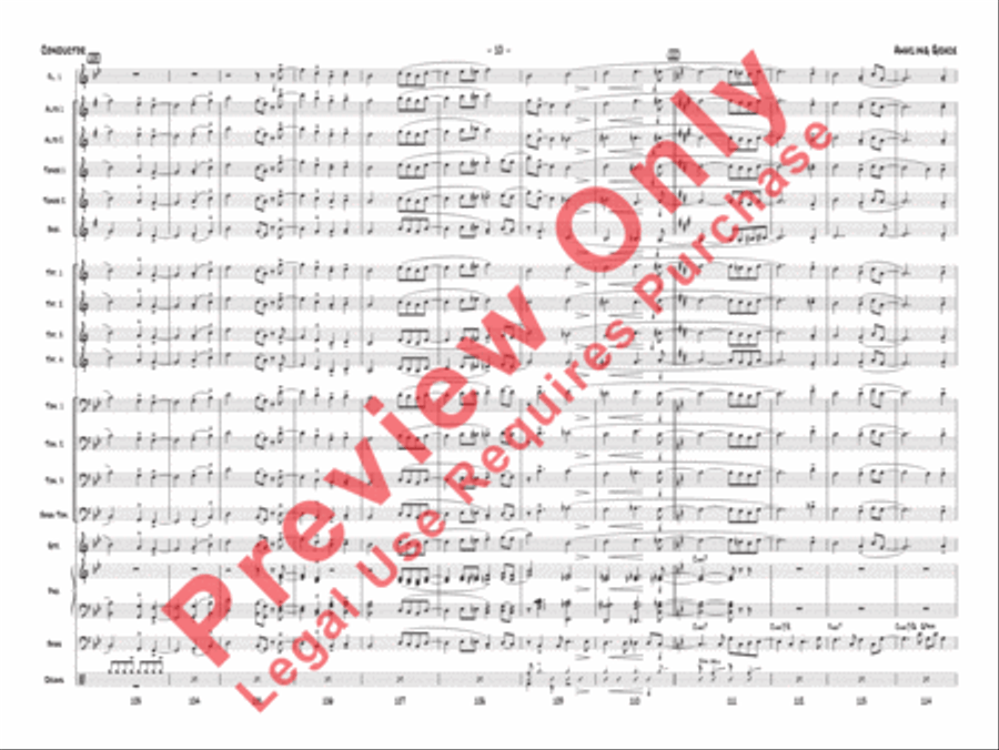 Amazing Grace Amazing Grace Jazz Ensemble scores gallery preview page 14