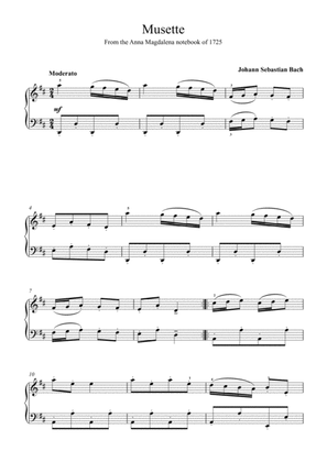 Musette in D major, BWV Anh. 126