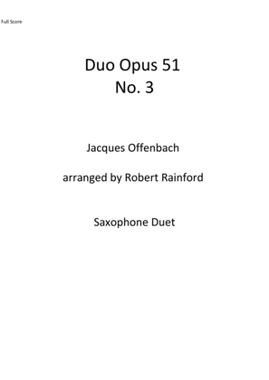 Duo Opus 51 no 3