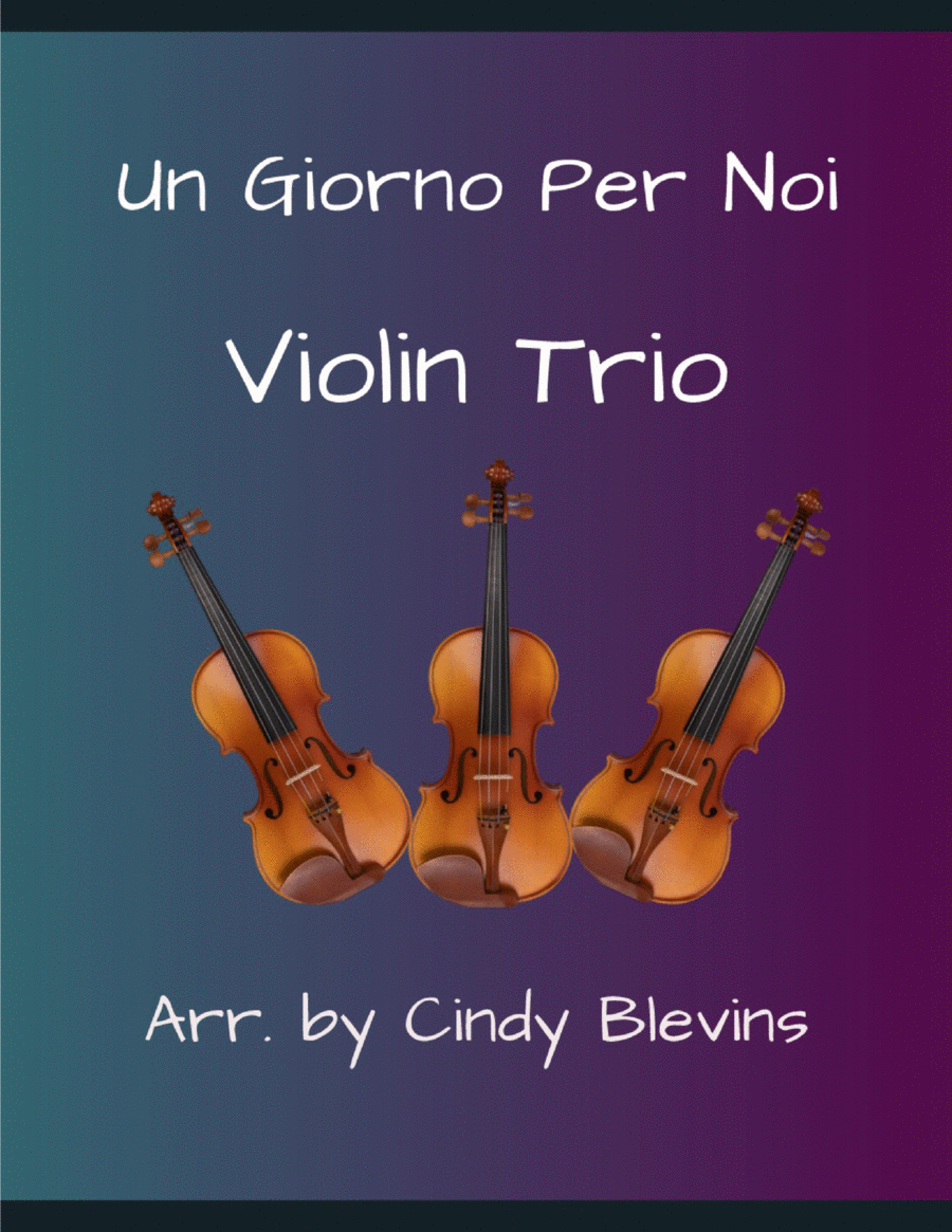 Un Giorno Per Noi String Trio scores gallery preview page 1