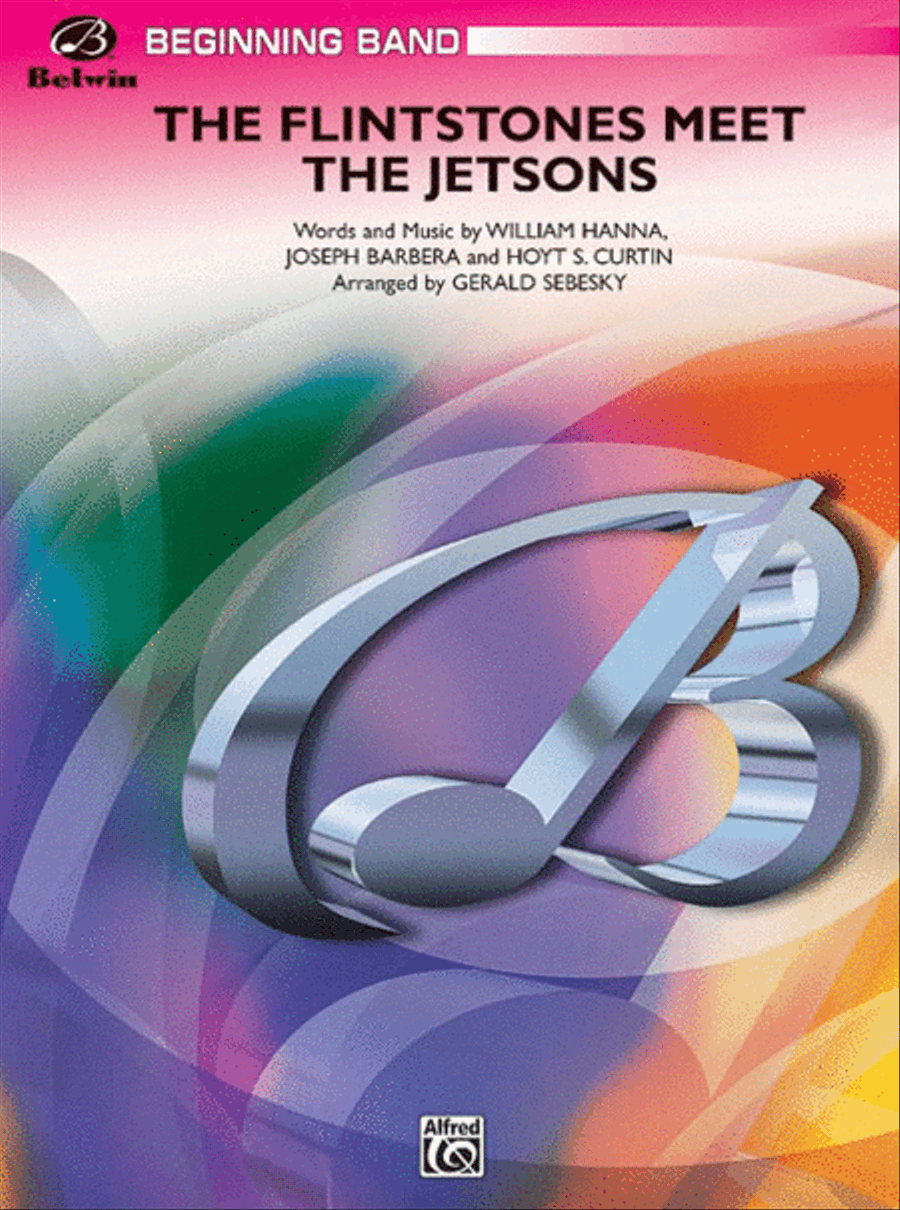 The Flintstones Meet the Jetsons Concert Band scores gallery preview page 1
