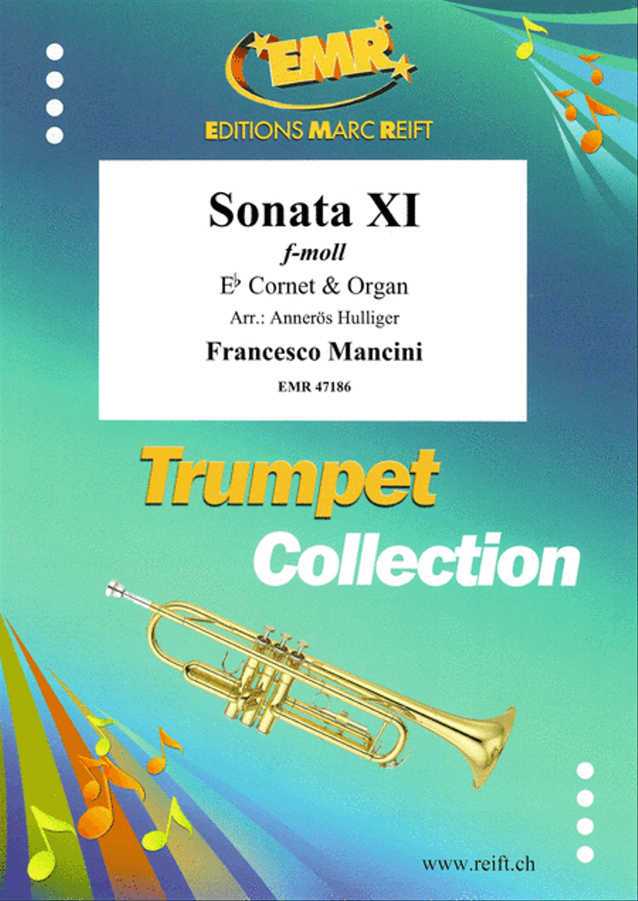 Sonata XI Cornet scores gallery preview page 1