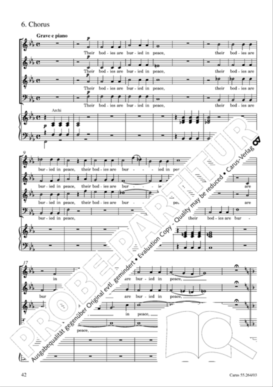 Israel in Egypt - Part I 4-Part scores gallery preview page 47