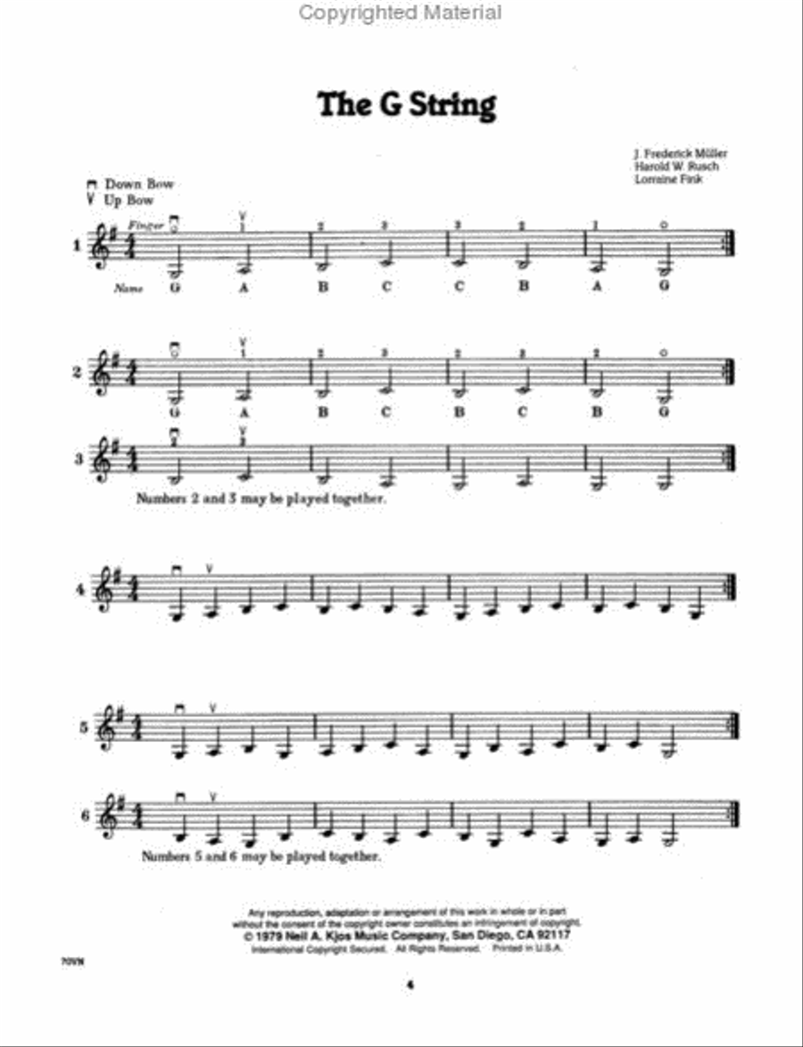 Quick Steps To Notereading, Vol 2 - Violin Chamber Orchestra scores gallery preview page 2