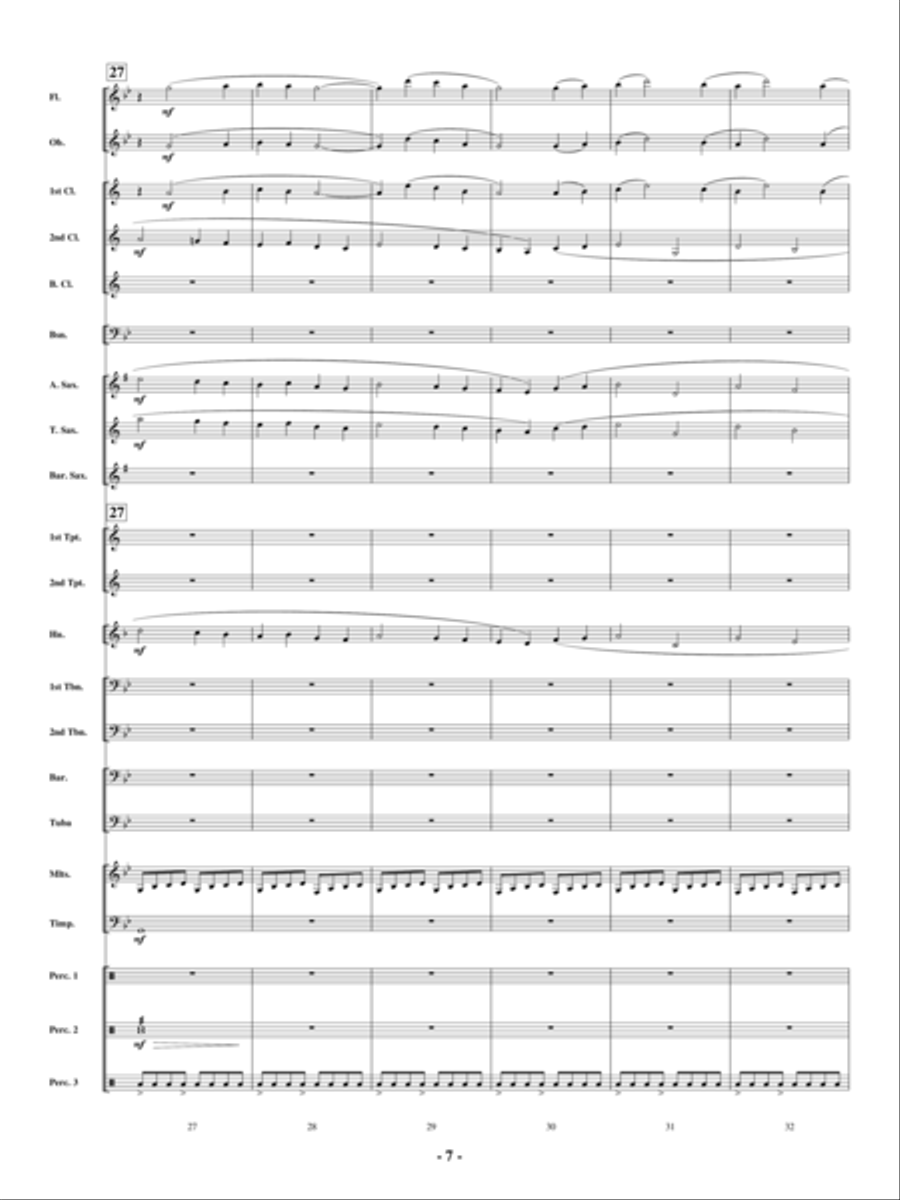 Repercussions Concert Band scores gallery preview page 6
