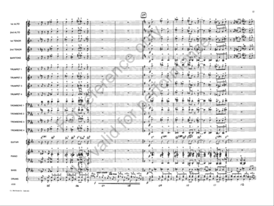 External Combustion Jazz Ensemble scores gallery preview page 16