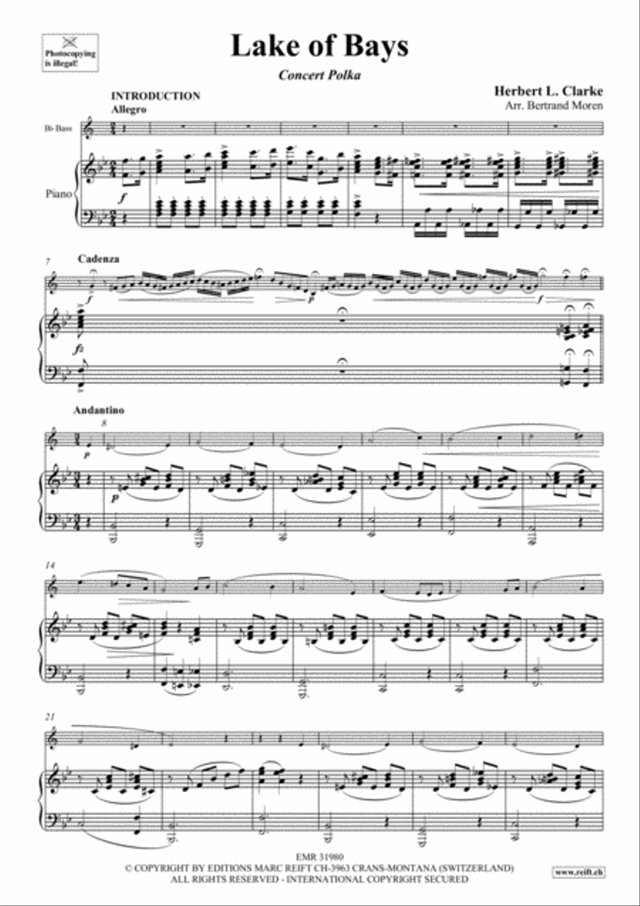 Lake of Bays Piano Accompaniment scores gallery preview page 4