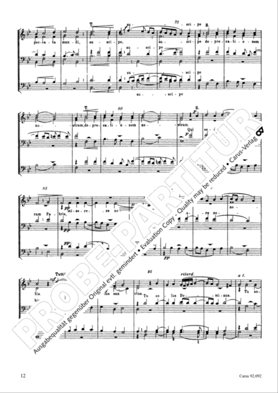 Missa Papae Marcelli Missa Papae Marcelli Choir scores gallery preview page 9