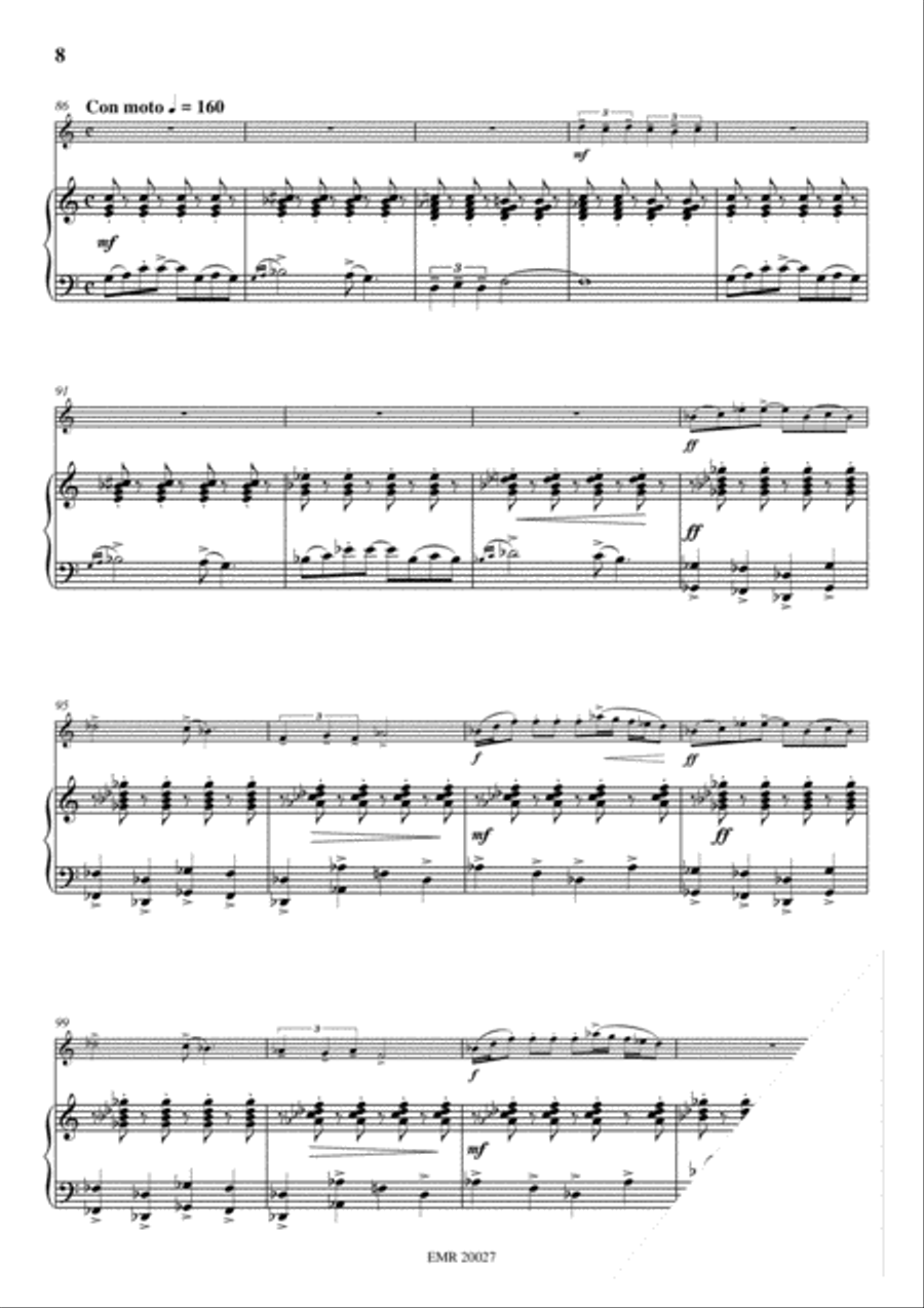 Rhapsody In Blue Alto Saxophone scores gallery preview page 8